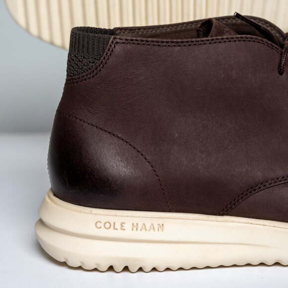 Cole Haan Grand+ Chukka Boot Men's Size 11 Dark Chocolate C36933 *New In Box* - Picture 6 of 16